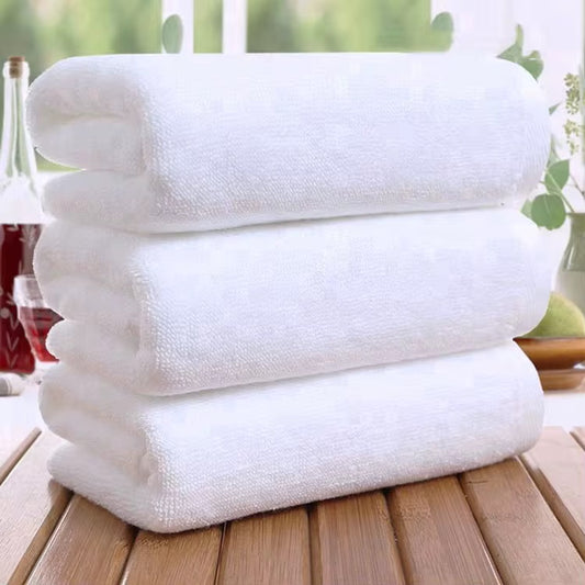 Shinny Dobby Band Luxury Hotel Bath Towel 2 PC