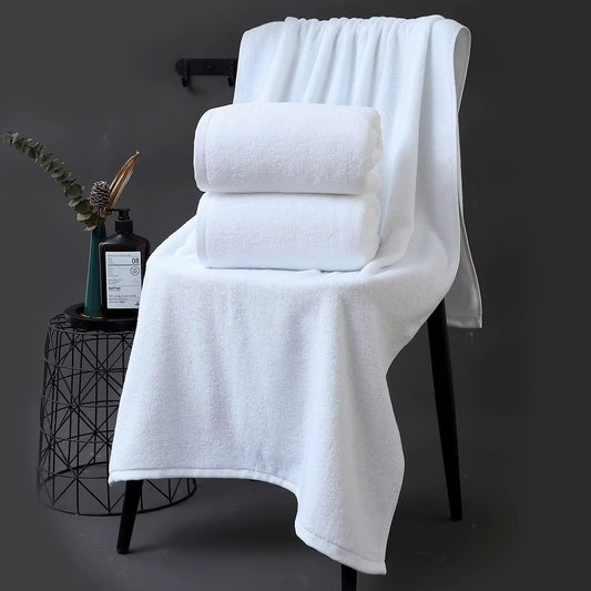 Satin Band Luxury Hotel Bath Towel