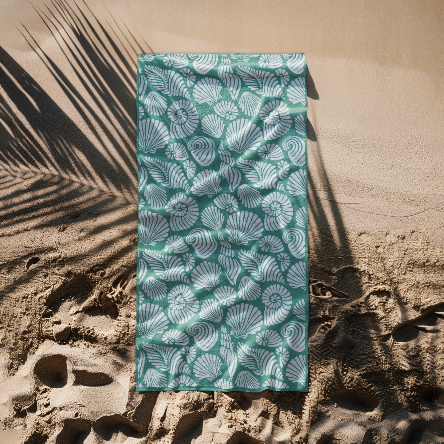 BEACH TOWEL SEASHELL