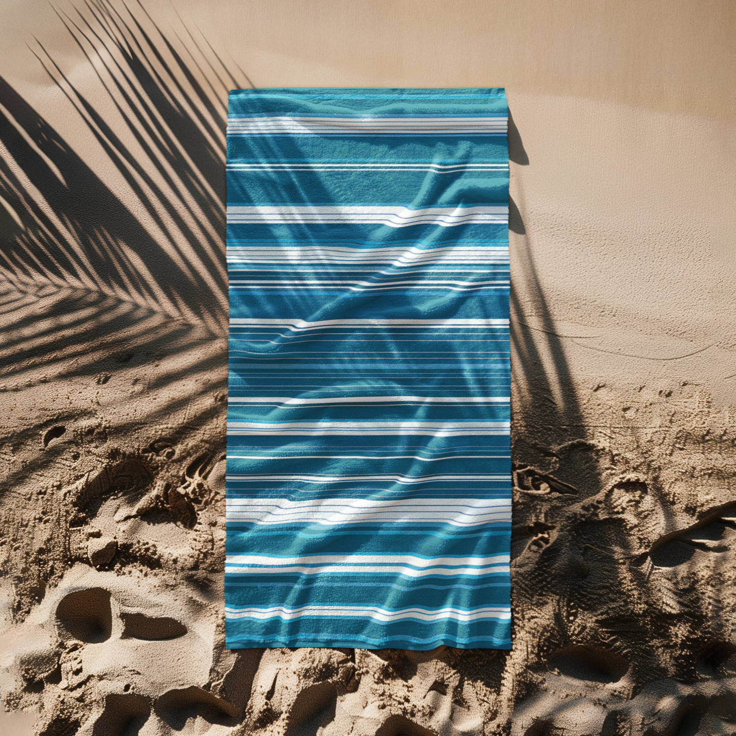 BEACH TOWEL LAYERED STRIPES