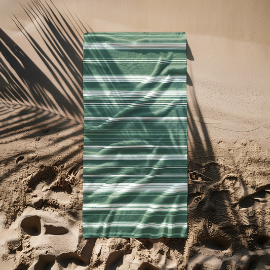 BEACH TOWEL LAYERED STRIPES