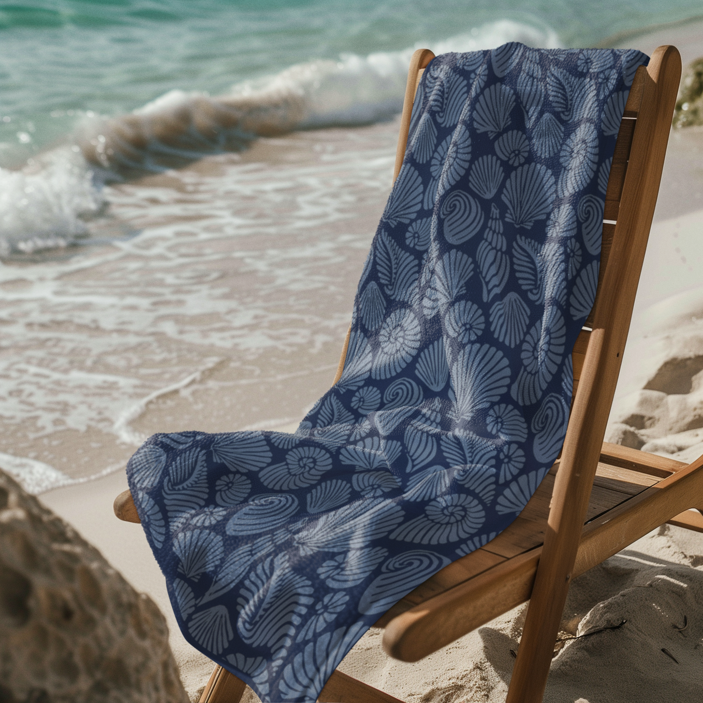 BEACH TOWEL SEASHELL