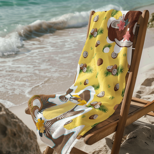 BEACH TOWEL - COCONUT