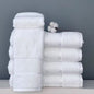 Shinny Dobby Band Luxury Hotel Bath Towel 2 PC