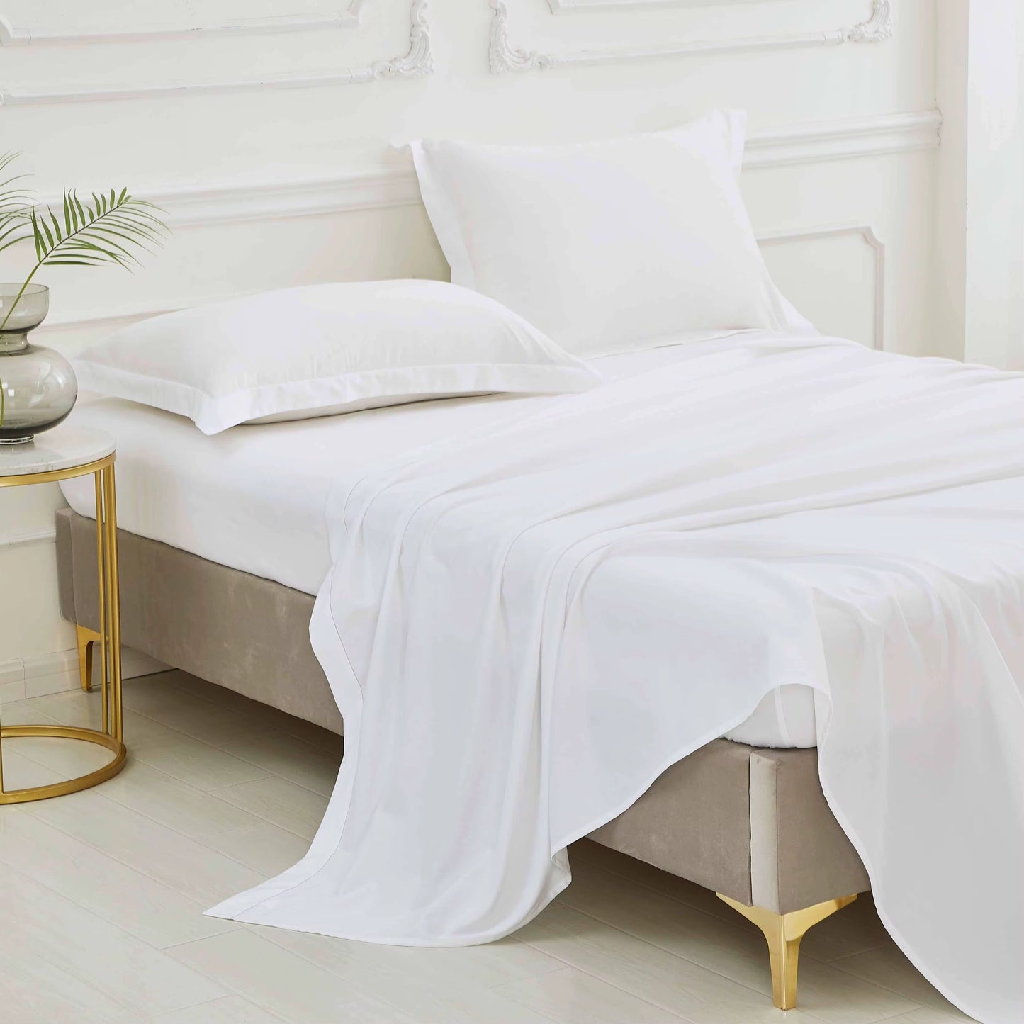 5star - 4PC Luxurious Soft Sateen Weave 400TC 100% Cotton