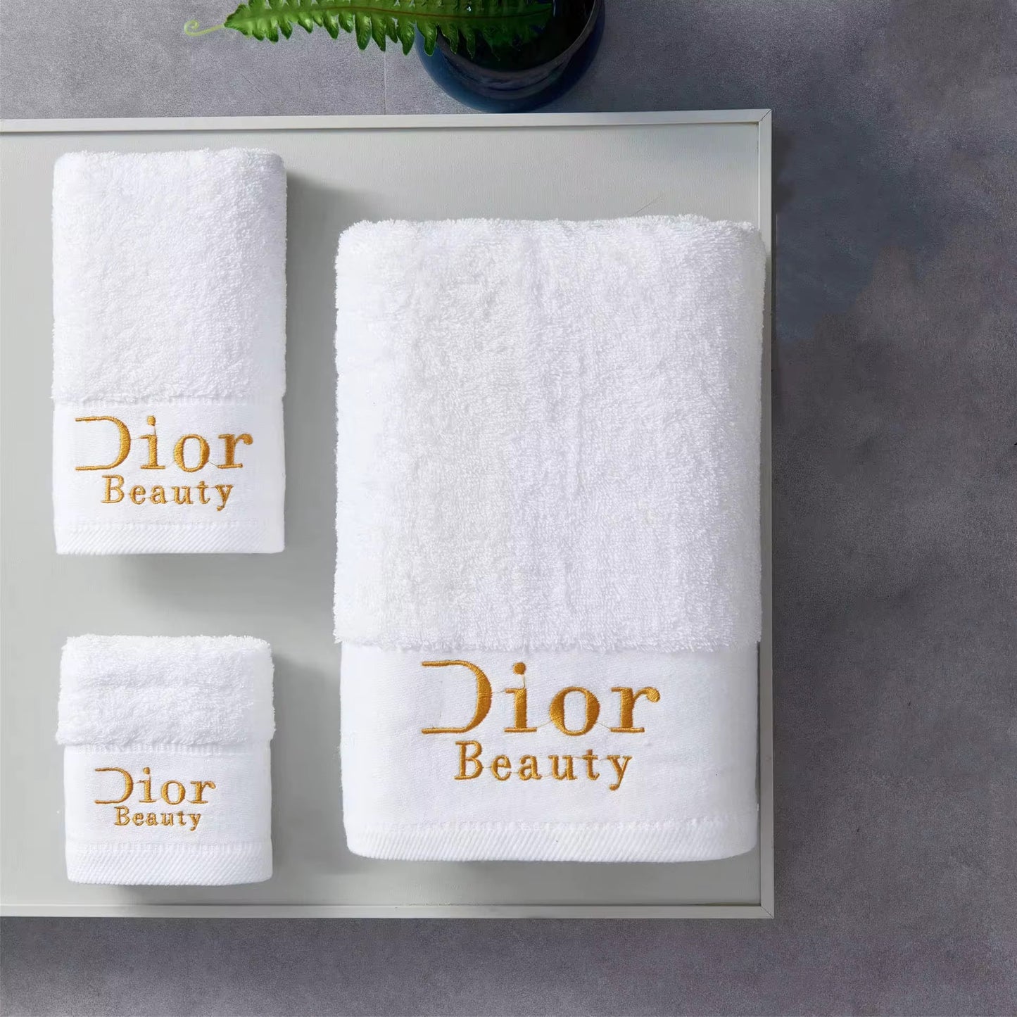 Custom Embroidery- Luxury Hotel Bath Towel