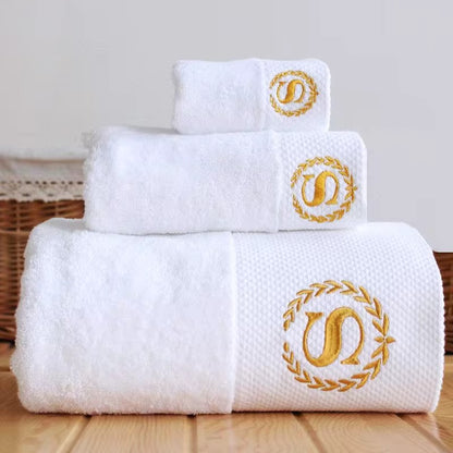 Custom Embroidery- Luxury Hotel Bath Towel