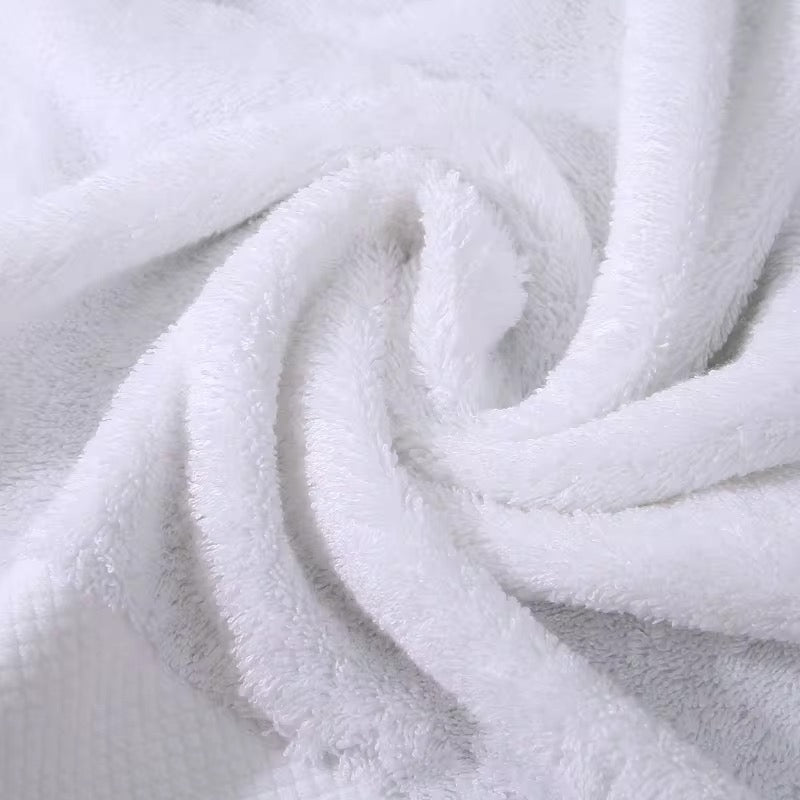 Shinny Dobby Band Luxury Hotel Bath Towel 2 PC
