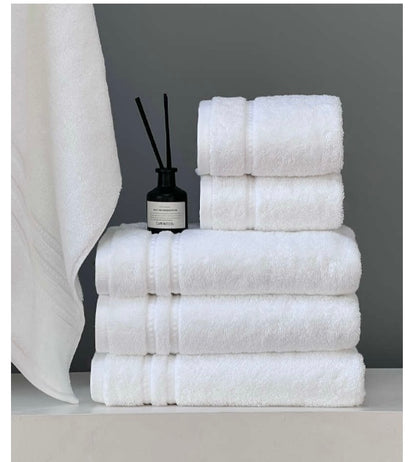 Dobby Band Luxury Hotel Hand Towel 8PC
