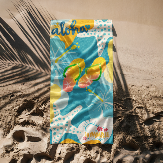 ALOHA BEACH TOWEL