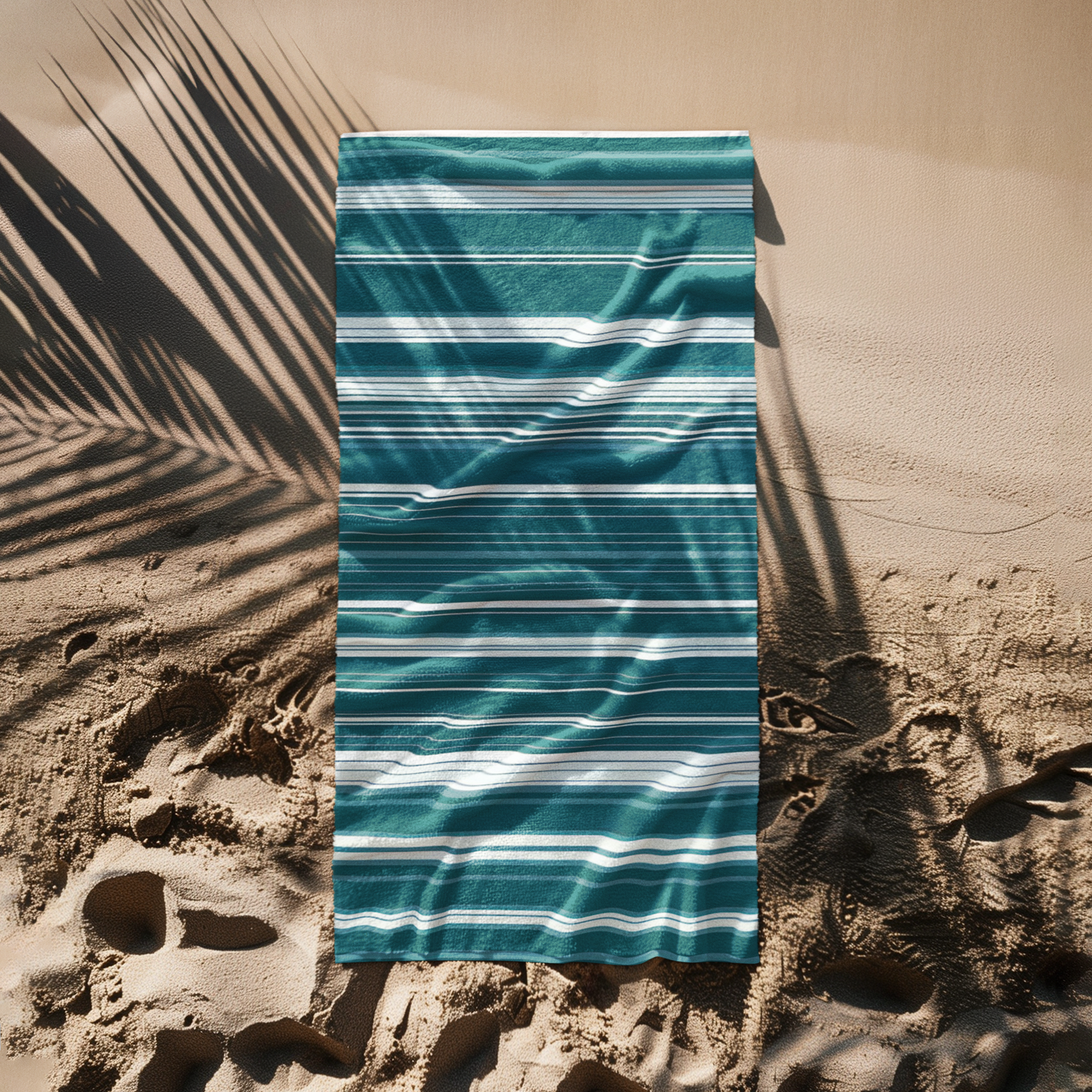 BEACH TOWEL LAYERED STRIPES