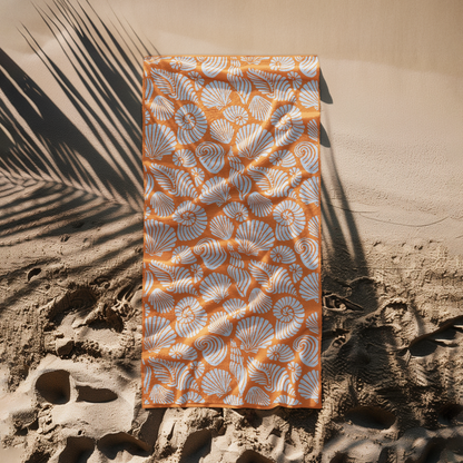 BEACH TOWEL SEASHELL