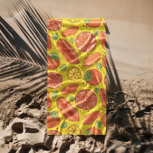 BEACH TOWEL - O CITRUS
