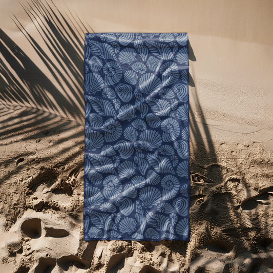 BEACH TOWEL SEASHELL