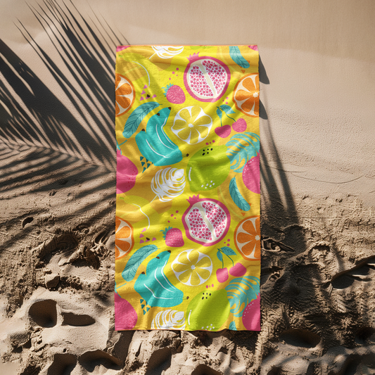 BEACH TOWEL - BR CITRUS