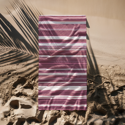BEACH TOWEL LAYERED STRIPES