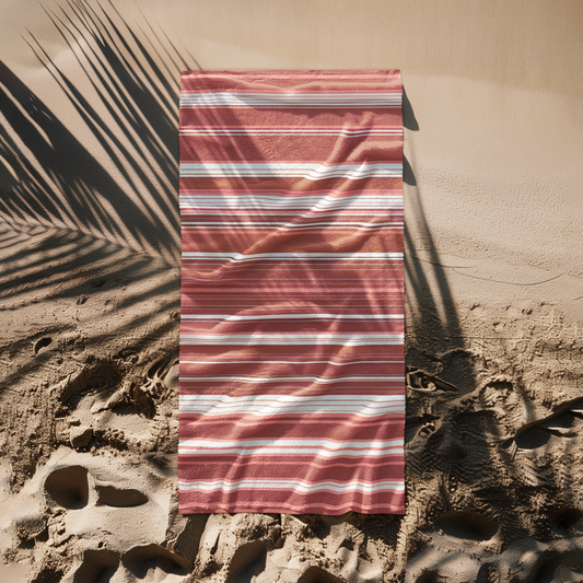 BEACH TOWEL LAYERED STRIPES