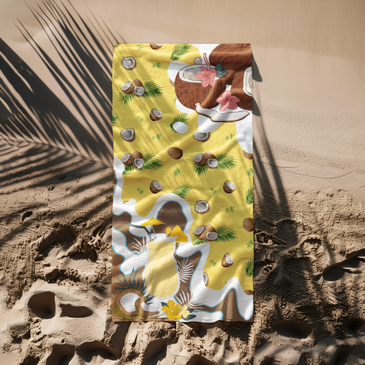 BEACH TOWEL - COCONUT