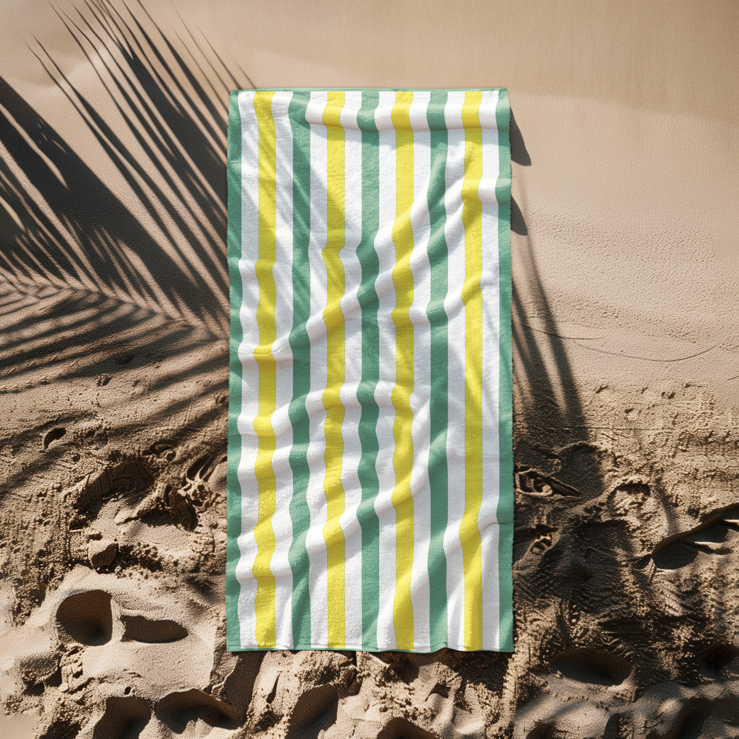 BEACH TOWEL TWO-TONE STRIPES