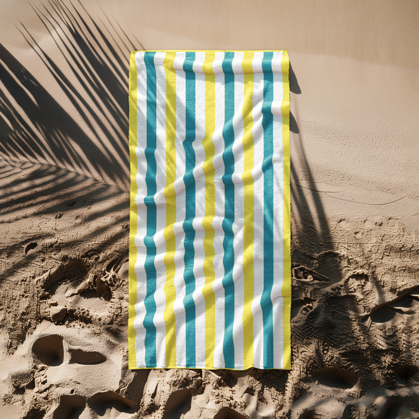 BEACH TOWEL TWO-TONE STRIPES