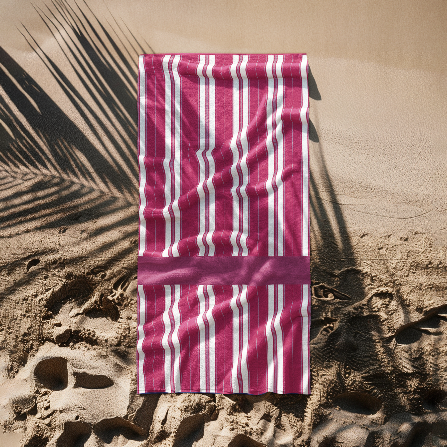 BEACH TOWEL PENCIL STRIPES