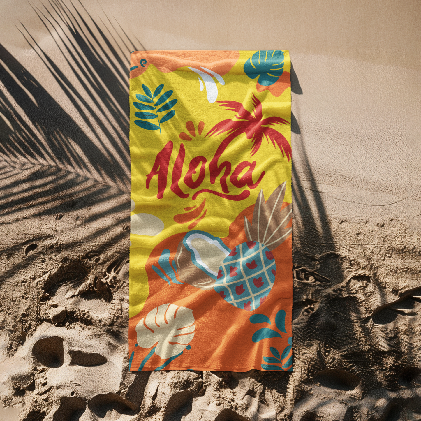 ALOHA BEACH TOWEL