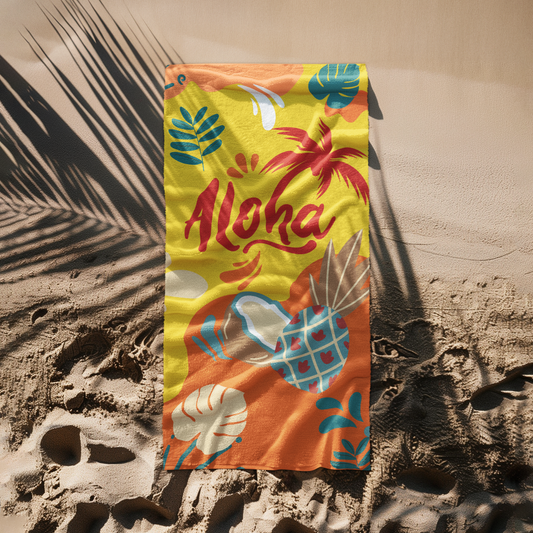 ALOHA BEACH TOWEL
