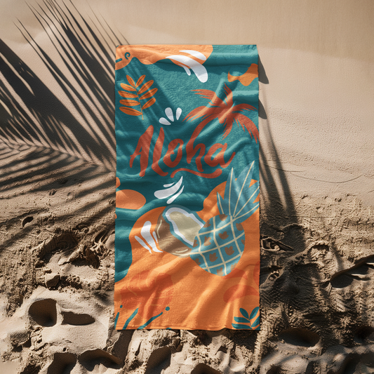 ALOHA BEACH TOWEL