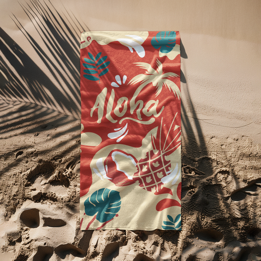 ALOHA BEACH TOWEL