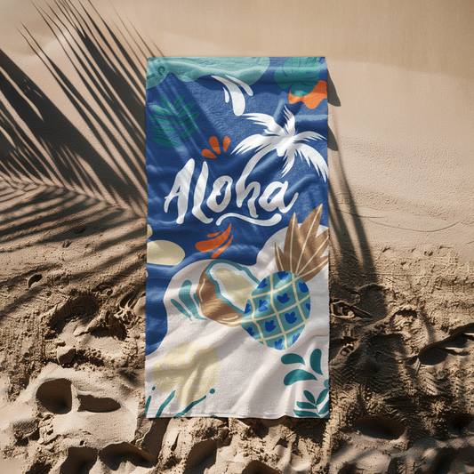 ALOHA BEACH TOWEL