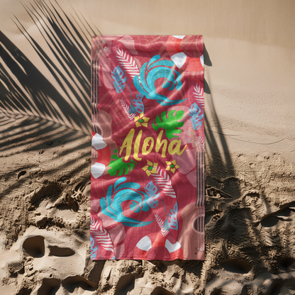 ALOHA BEACH TOWEL