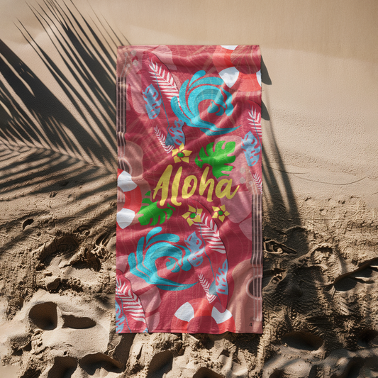 ALOHA BEACH TOWEL
