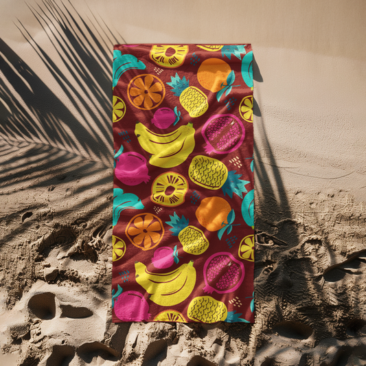 BEACH TOWEL - TROPIC FRUITS