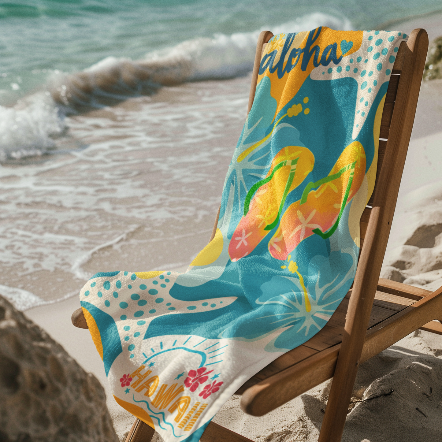 ALOHA BEACH TOWEL