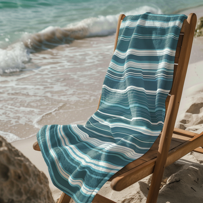 BEACH TOWEL LAYERED STRIPES