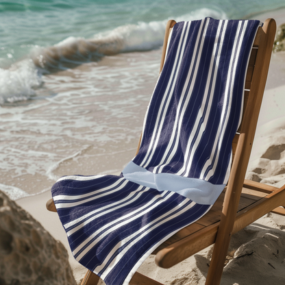 BEACH TOWEL PENCIL STRIPES