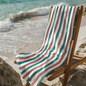 BEACH TOWEL TWO-TONE STRIPES
