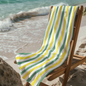 BEACH TOWEL TWO-TONE STRIPES