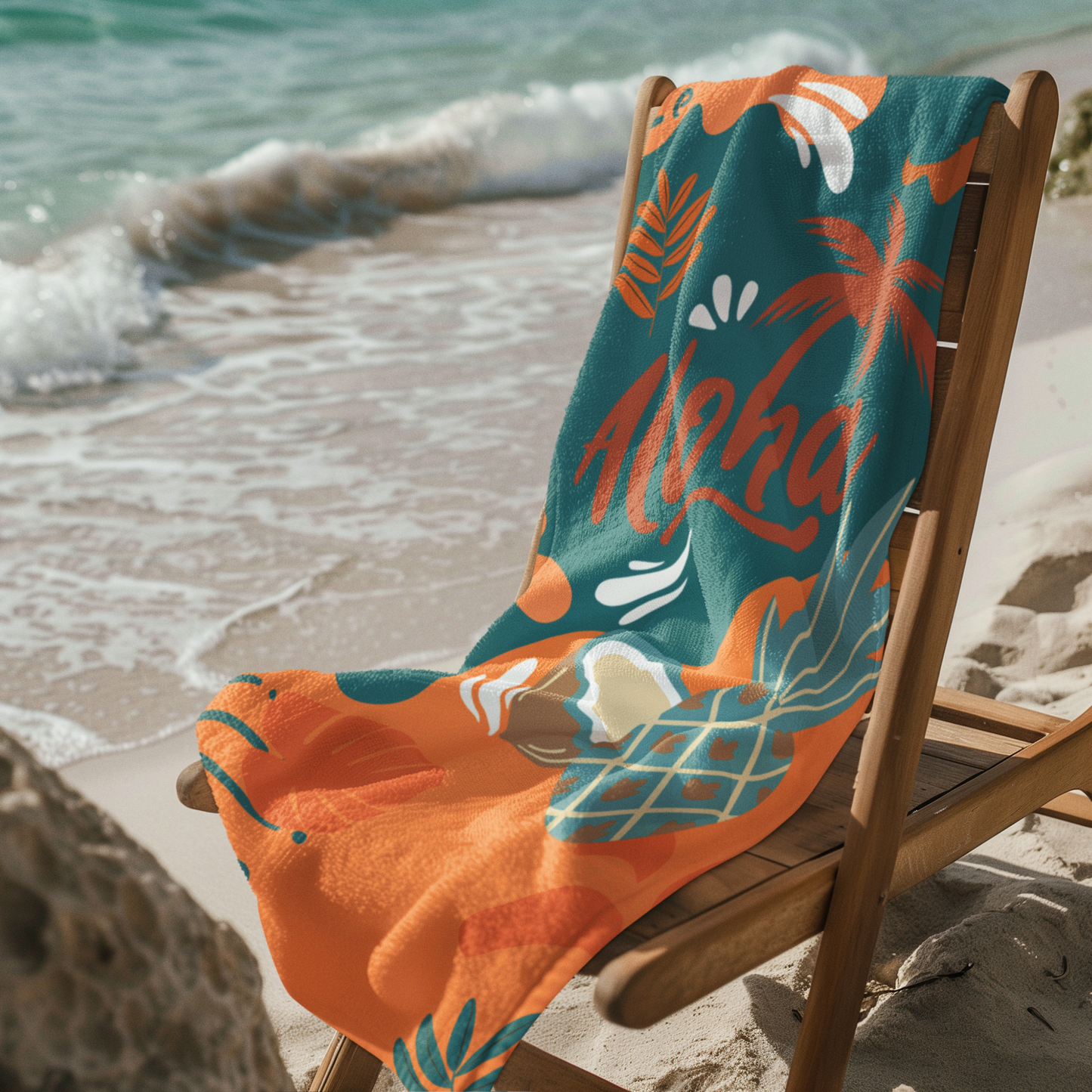 ALOHA BEACH TOWEL