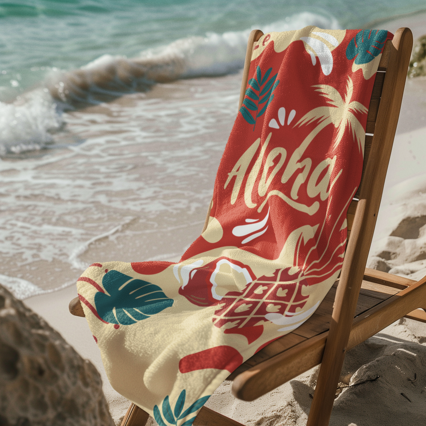 ALOHA BEACH TOWEL