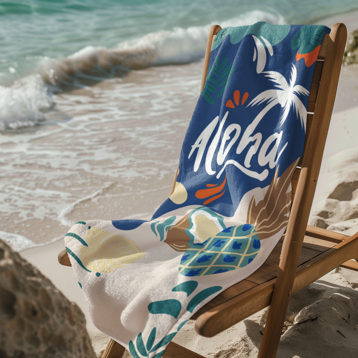 ALOHA BEACH TOWEL