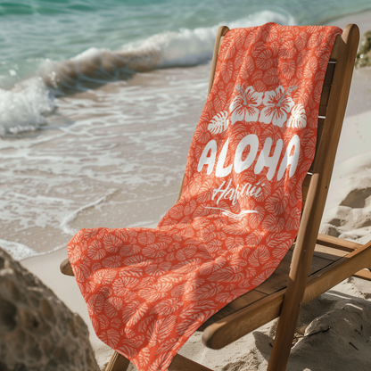 ALOHA HAWAII BEACH TOWEL