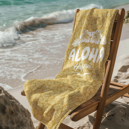 ALOHA HAWAII BEACH TOWEL