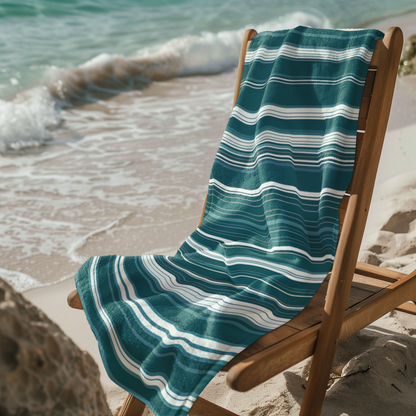 BEACH TOWEL LAYERED STRIPES